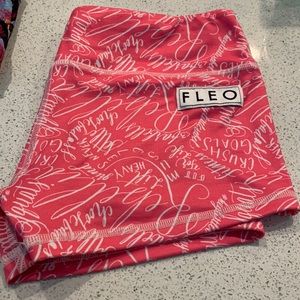 Hot pink limited edition Fleo rebellion shorts size Medium